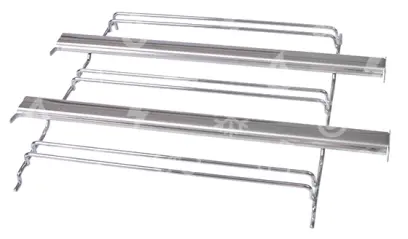 držák teleskopický roštů sporáku MORA / GORENJE, levý